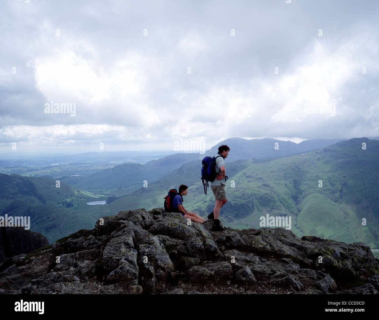 Great Langdale Valley, Lake District, England Stock Photo