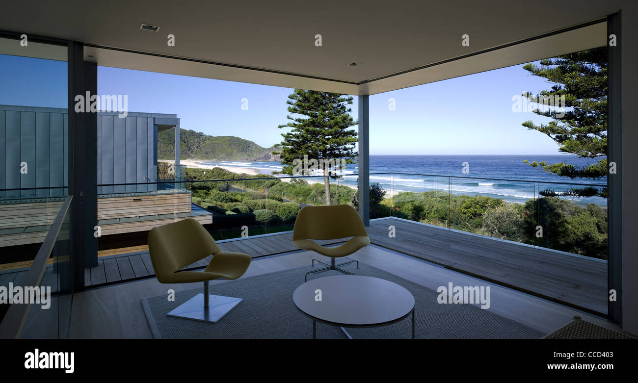 Boomerang Beach Houses, Boomerang Beach, Australia, 2009 Stock Photo