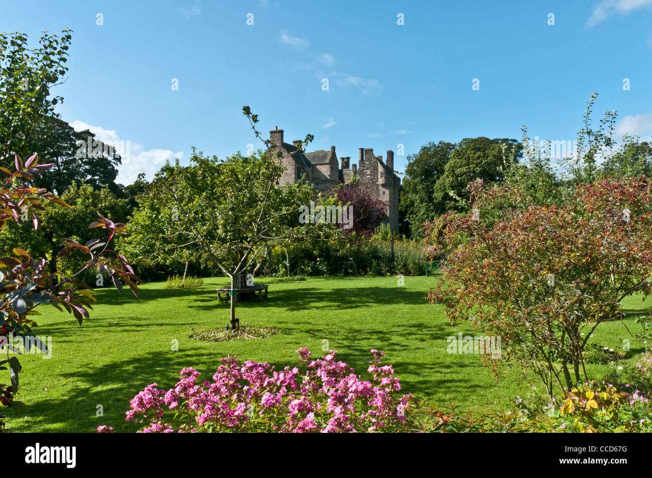 The Gardens Kellie Castle nr Anstruther Fife Scotland Stock Photo - Alamy