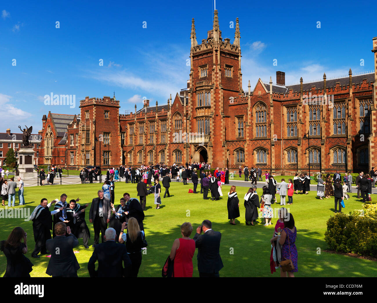 Queen's University graduations, Belfast, Northern Ireland Stock Photo