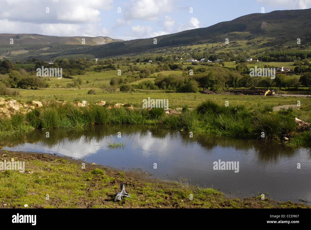 Surroundings of Lough Melvin, County Leitrim, Connacht, Ireland, Europe. Stock Photo