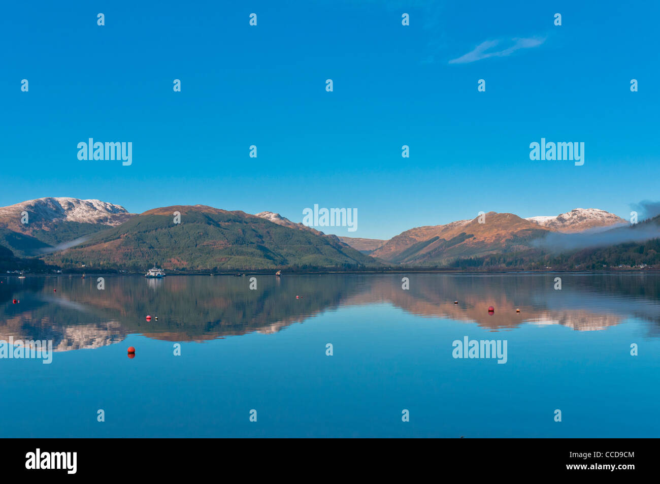 View along holy loch from hires stock photography and images Alamy