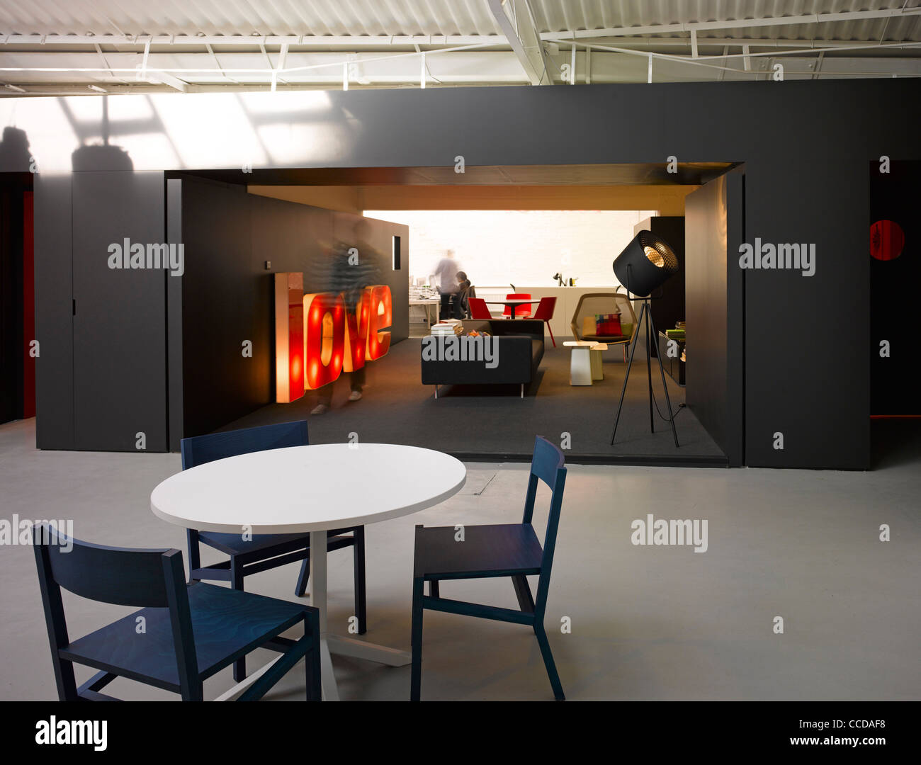 Renovation Of An Architect?S Office (John Mcaslan + Partners) Into A Bright And Vibrant Office For Expanding Film Production Stock Photo