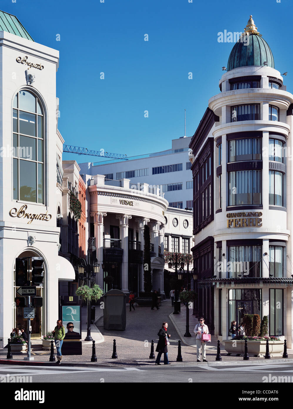 Original Rodeo Drive In Rodeo drive in beverly hills hi-res stock photography and images - Alamy