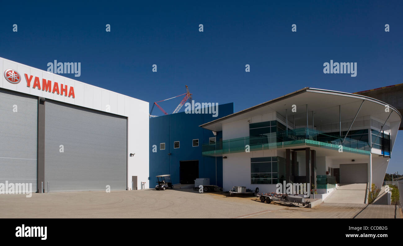 Yamaha Office Brisbane Queensland Biscoe Wilson Architects Marine