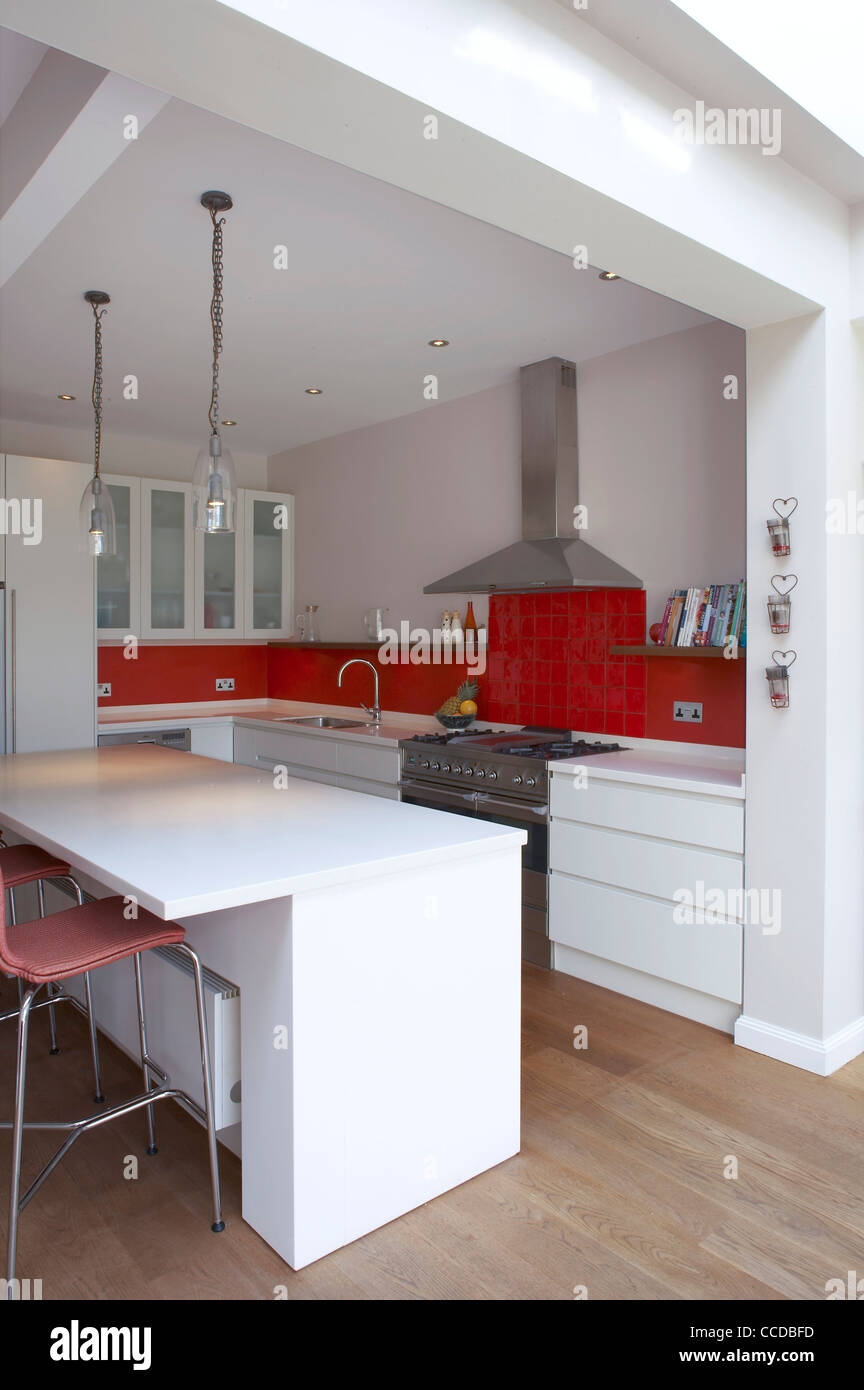 Broomwood Road, SW11, Giles Pike Architects. kitchen, moden extension ...
