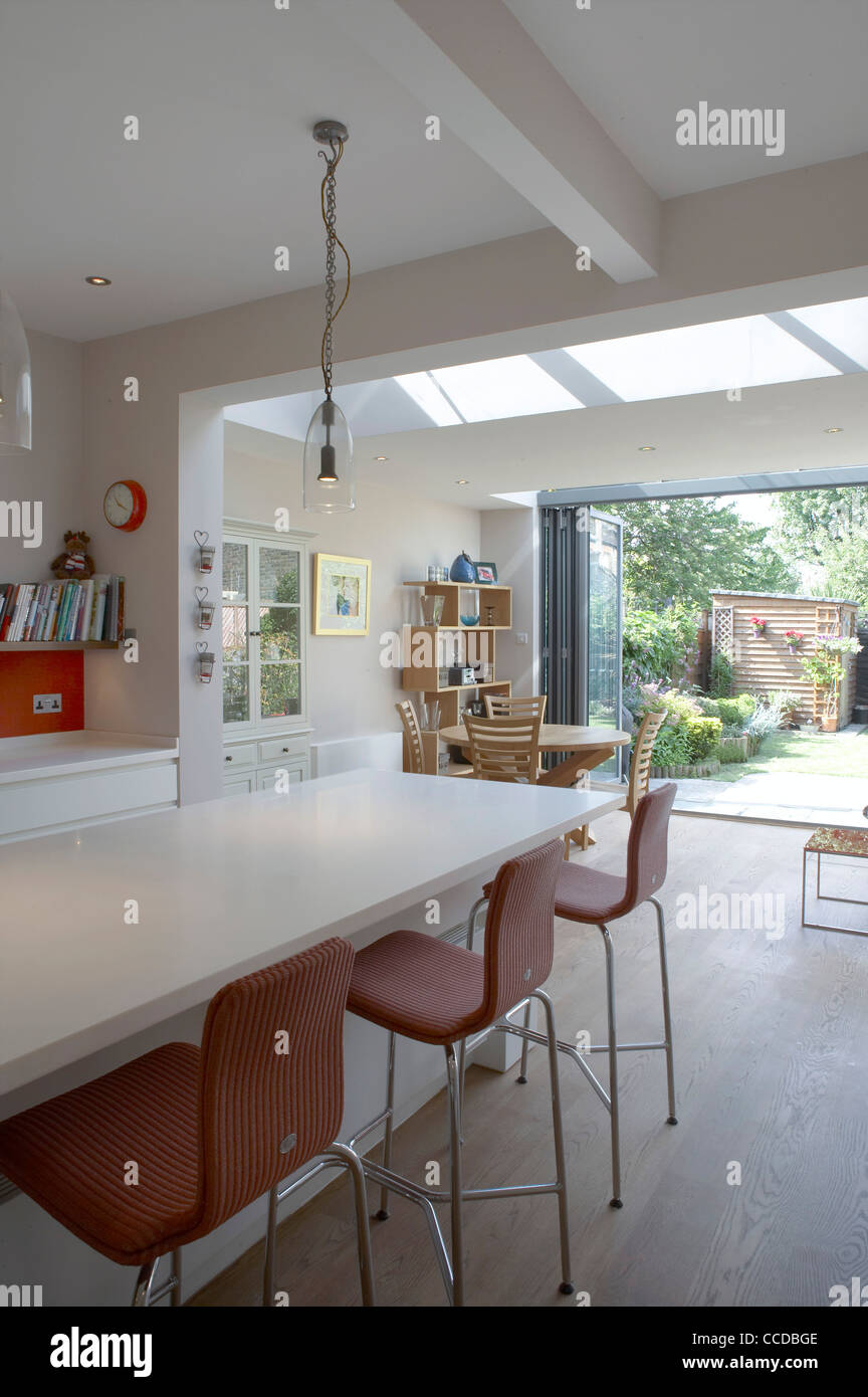 Broomwood Road, SW11, Giles Pike Architects. kitchen, moden extension ...