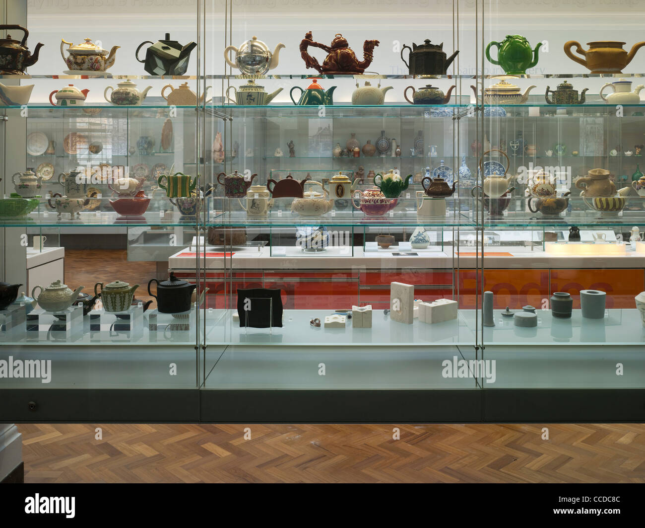 ceramics gallery phase one at the v&a london designed by stanton