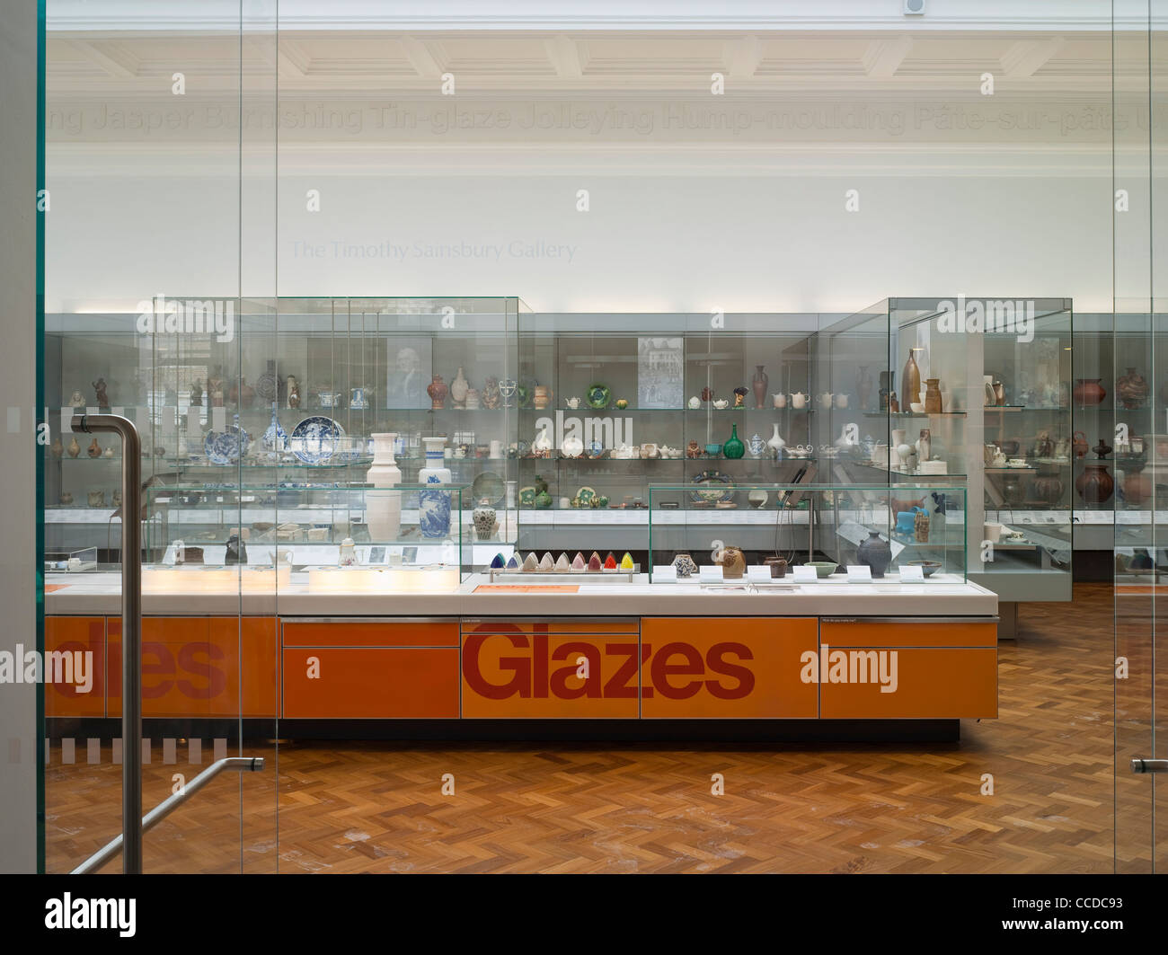 ceramics gallery phase one at the v&a london designed by stanton