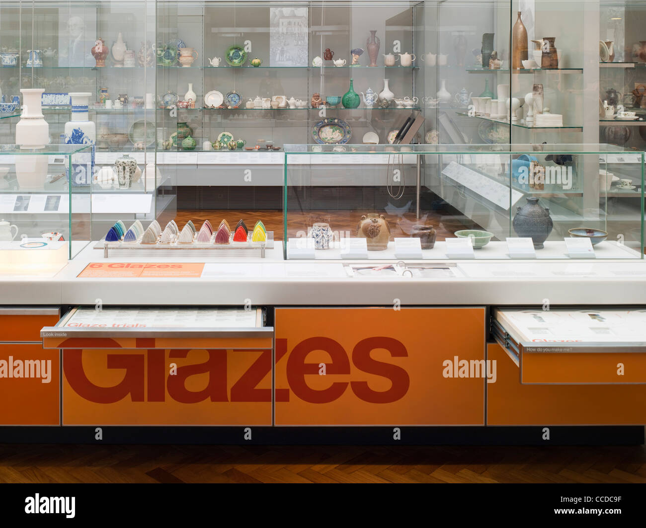 ceramics gallery phase one at the v&a london designed by stanton ...