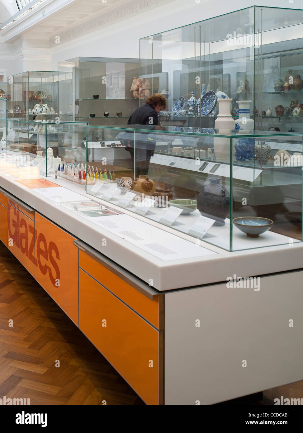 ceramics gallery phase one at the v&a london designed by stanton