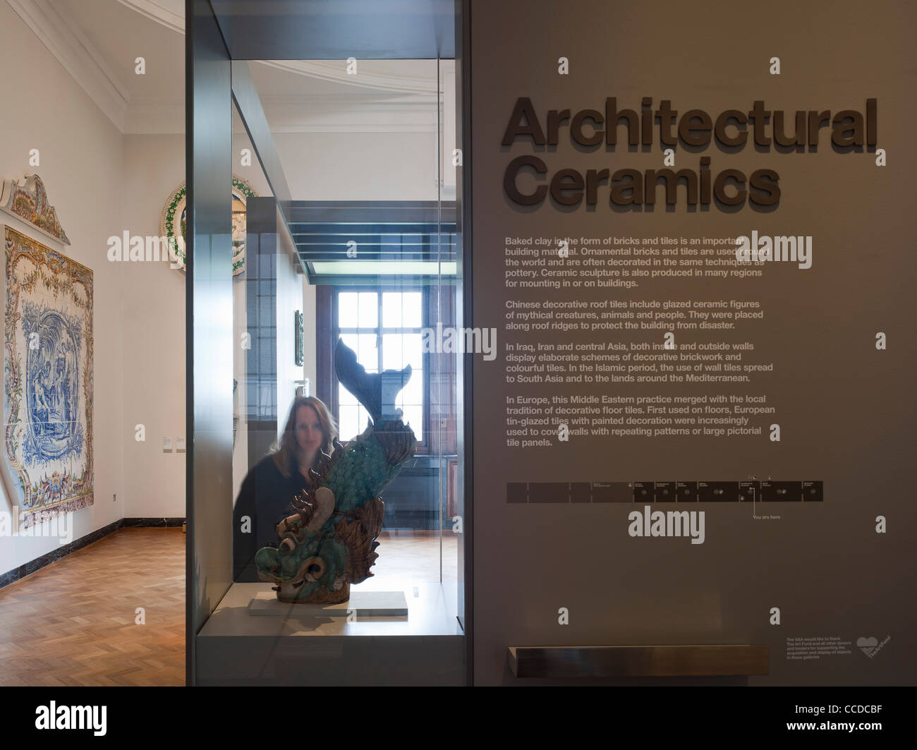 ceramics gallery phase one at the v&a london designed by stanton