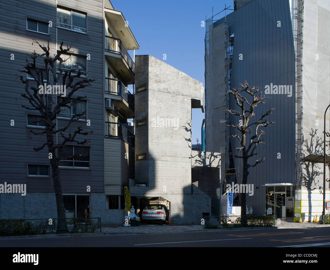 Azuma house tower house hi-res stock photography and images