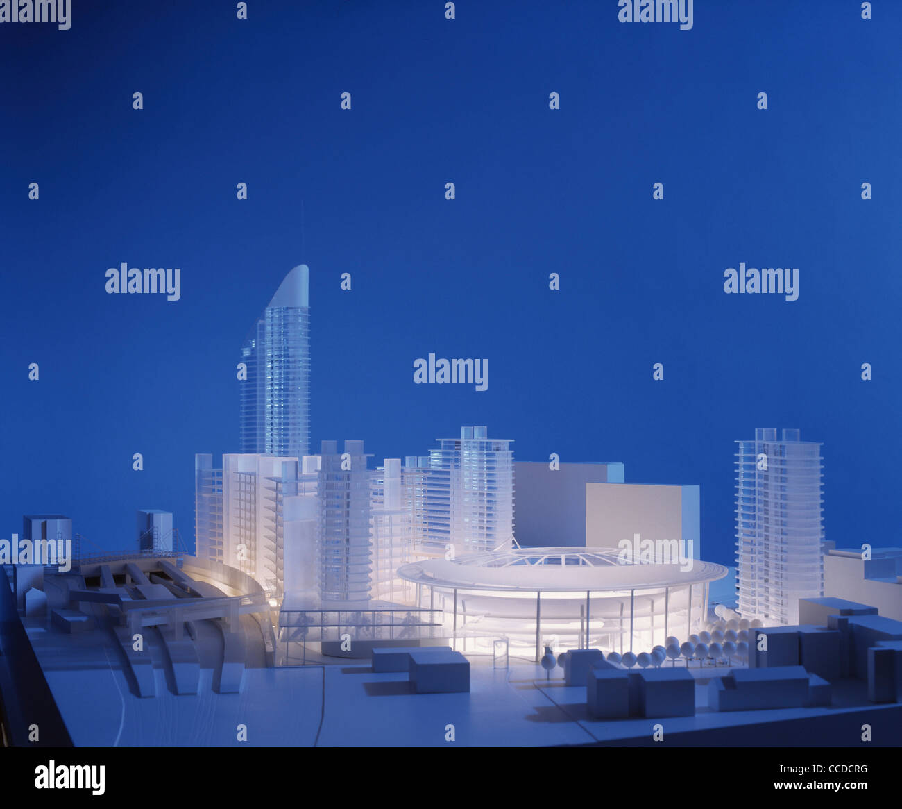 CROYDON DEVELOPMENT MODEL Stock Photo - Alamy