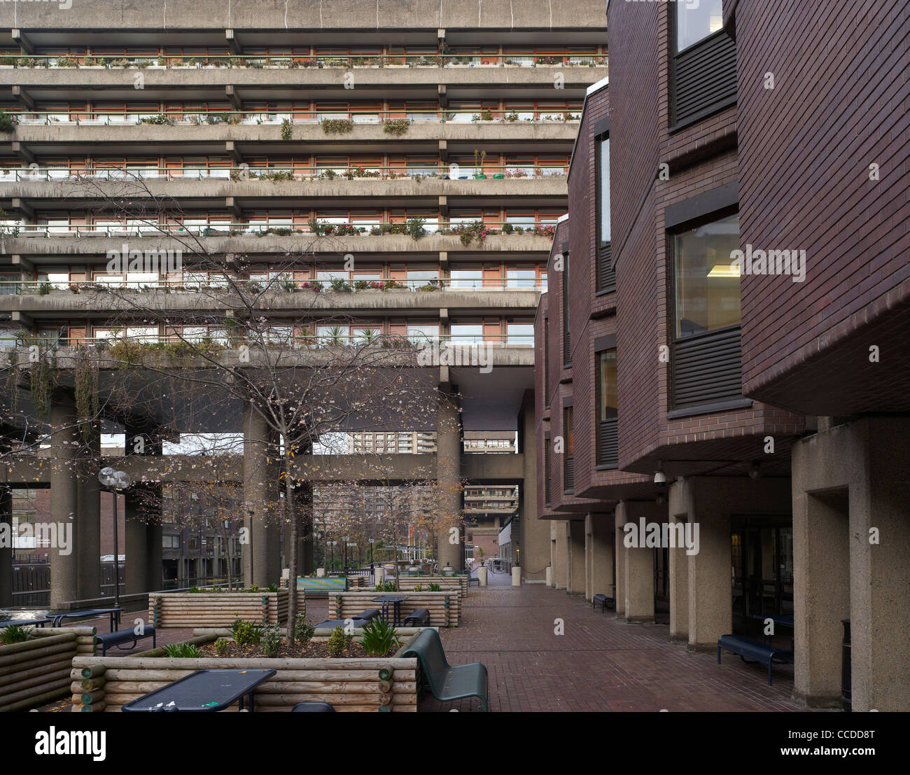 Barbican Estate 1982, London, United Kingdom, 1982 Stock Photo Alamy