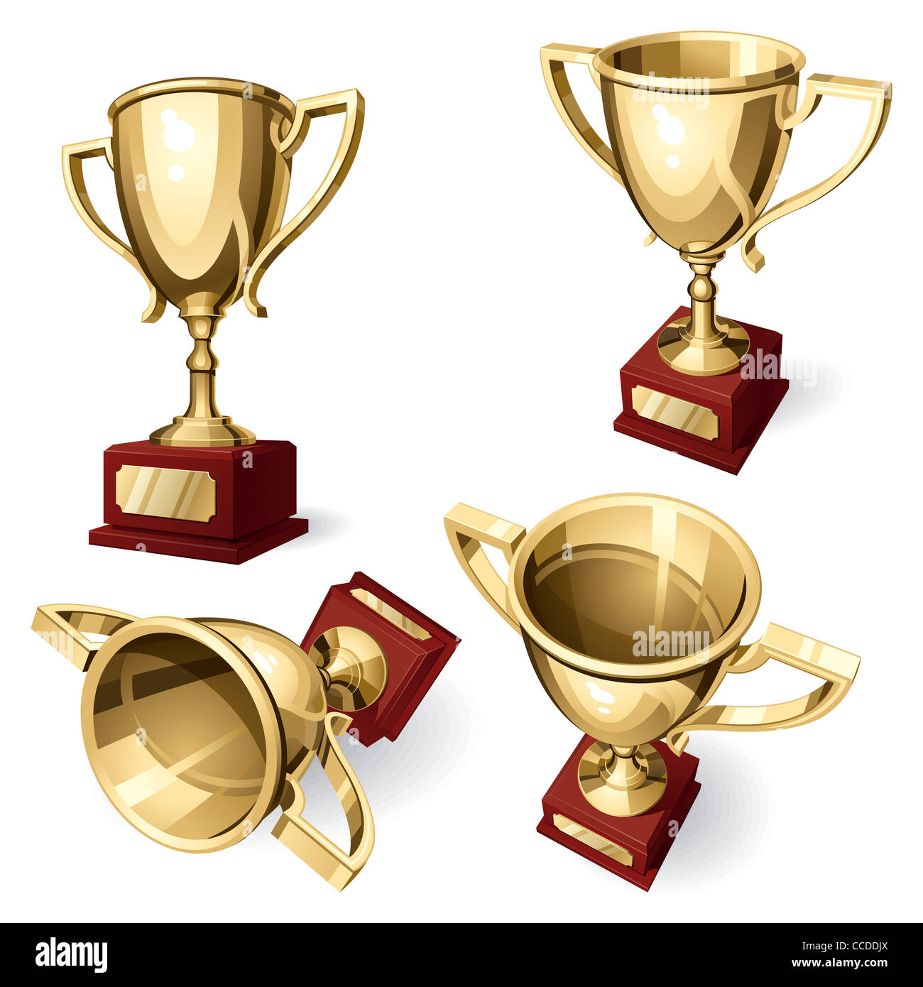 Sport Cup set Stock Photo Alamy