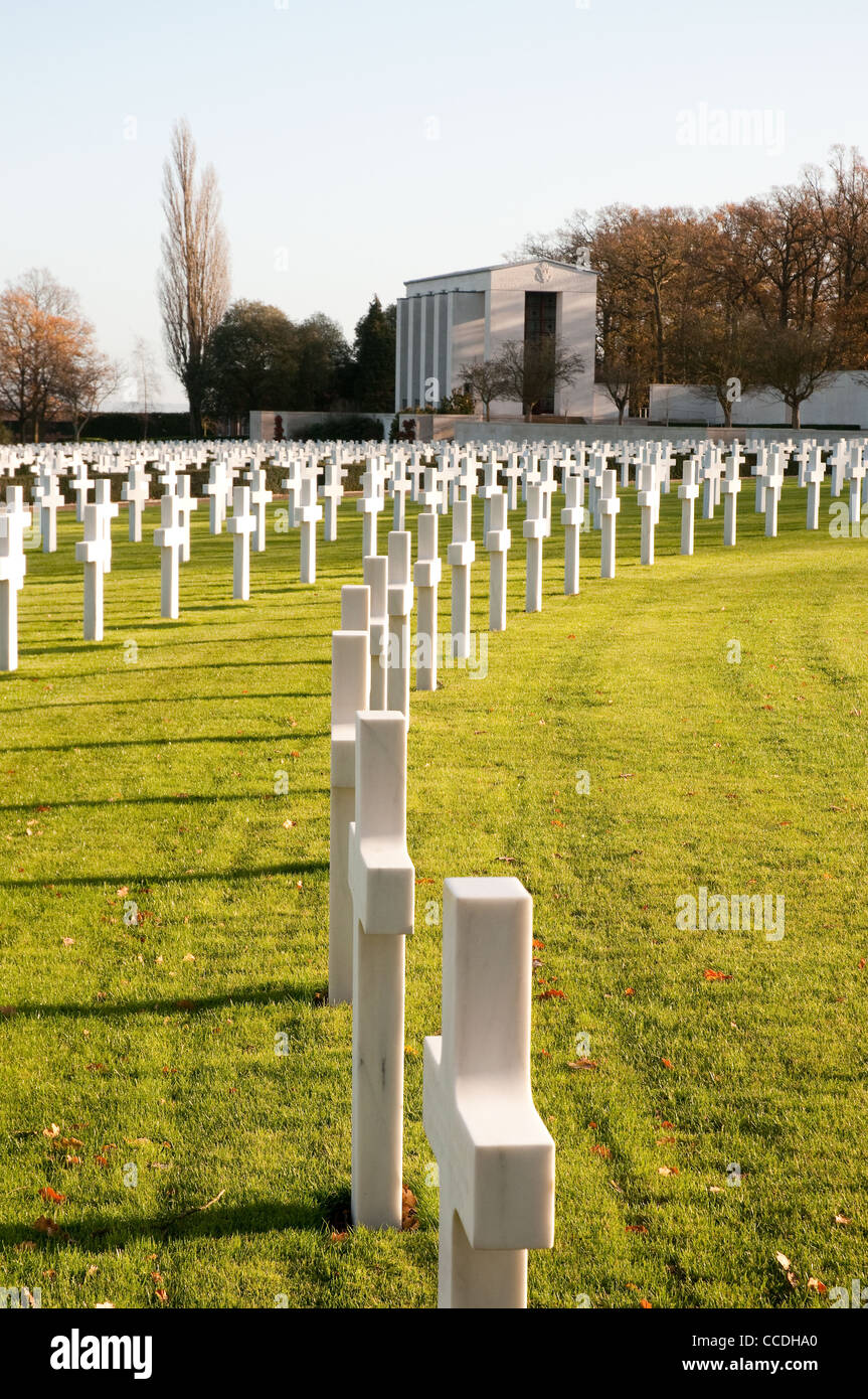 The Cambridge American Cemetery and Memorial Stock Photo Alamy