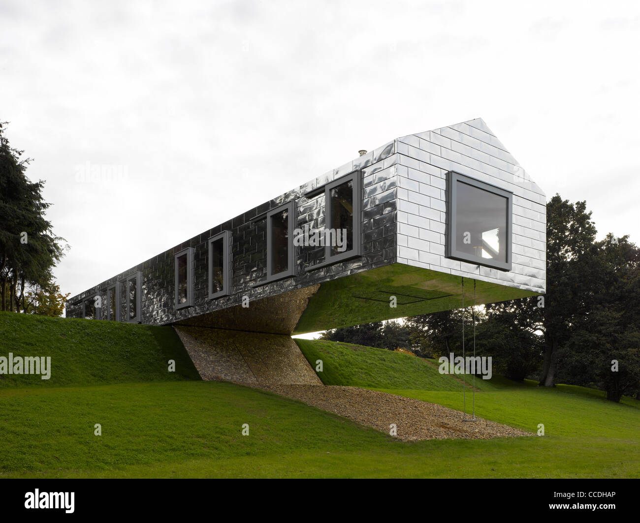 The Balancing Barn Stands On The Edge Of A Tranquil Nature Reserve