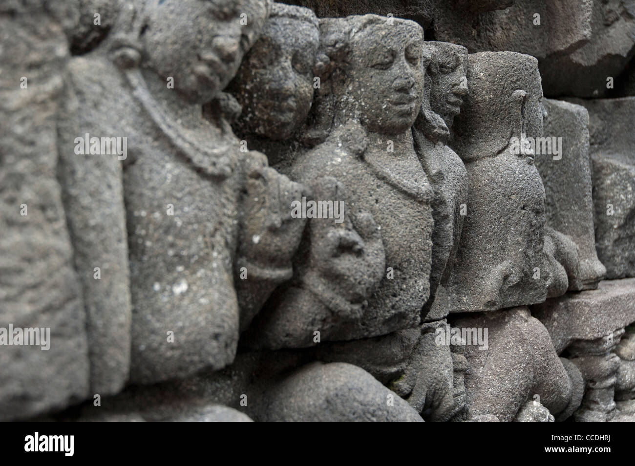 Borobudur, Java, Indonesia Stock Photo