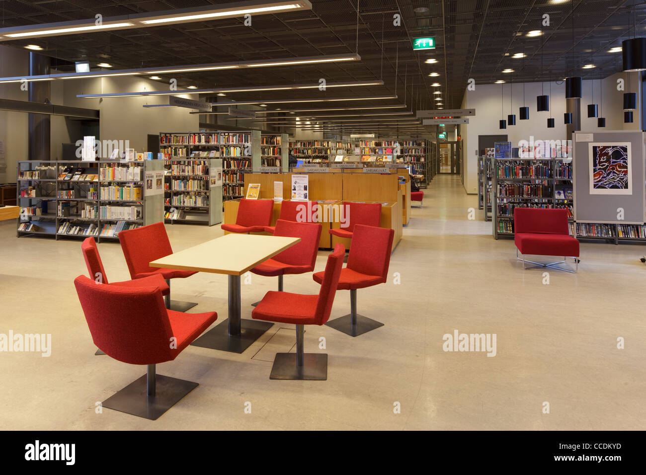 Sello Leppävaara Library, Espoo, Finland, 2010 Stock Photo - Alamy