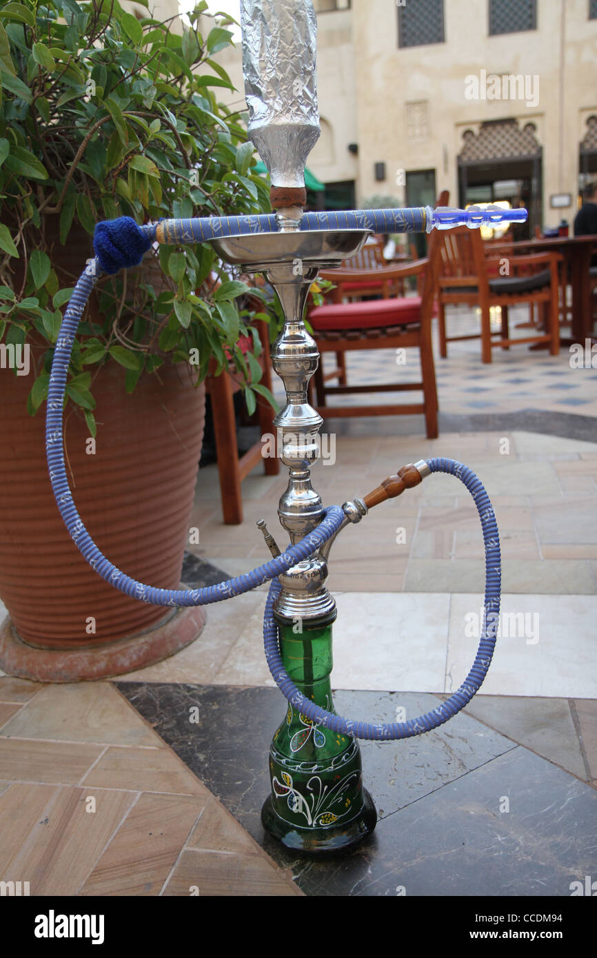 Waterpipe shisha in Dubai Stock Photo Alamy