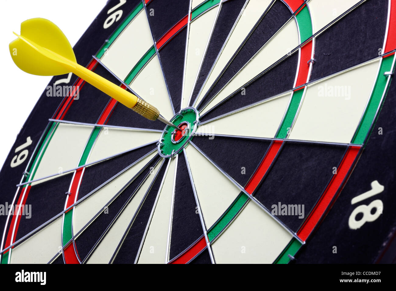 Dartboard, Dart game. Throwing darts Stock Photo Alamy