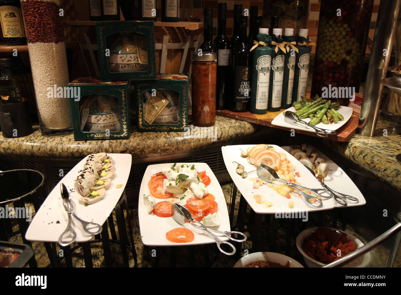 Christmas Eve oriental buffet at the Kaleidoscope restaurant at the