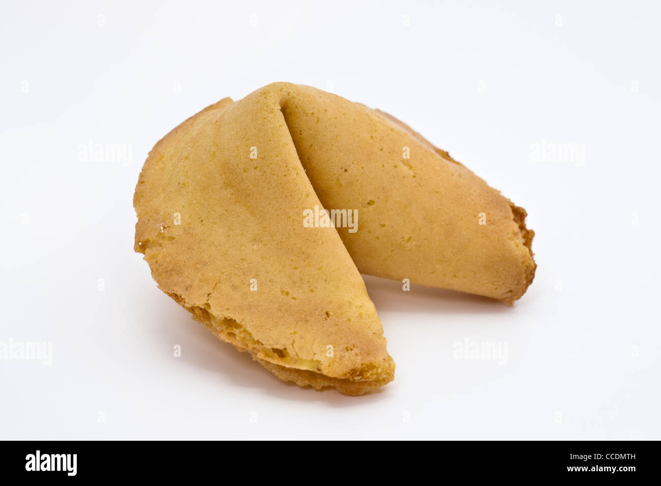 Detailansicht eines Glückskekses | Detailphoto of a fortune cookie Stock Photo