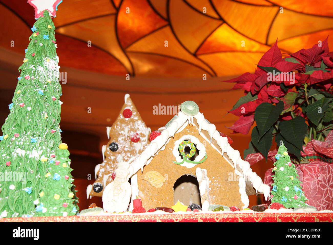 Christmas Eve oriental buffet at the Kaleidoscope restaurant at the