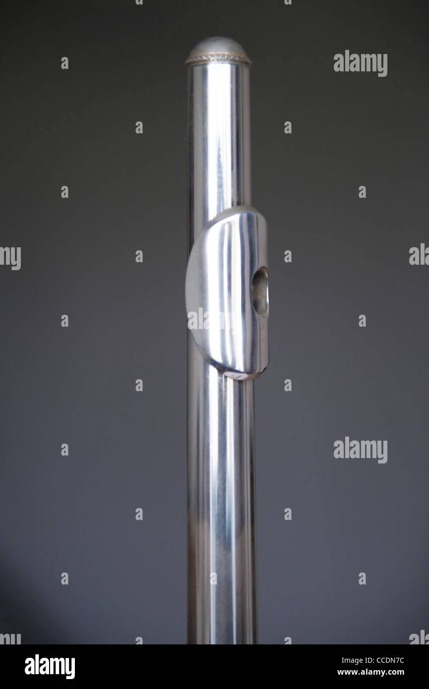 Mouthpiece of a flute Stock Photo Alamy