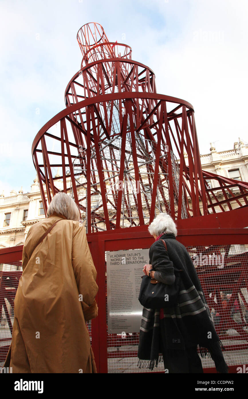 Tatlin monument to the third international