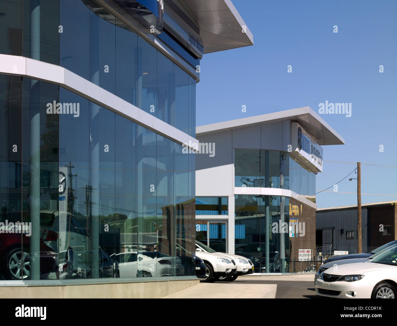 Jupiter Motors, Wagga Wagga, Australia, 1 Dunn + Hillam