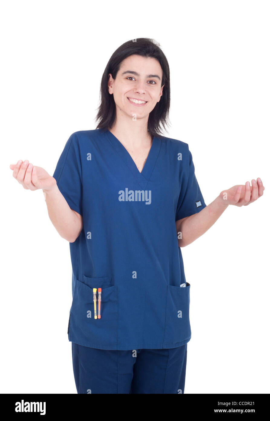 Nurse doctor guide female hi-res stock photography and images - Alamy