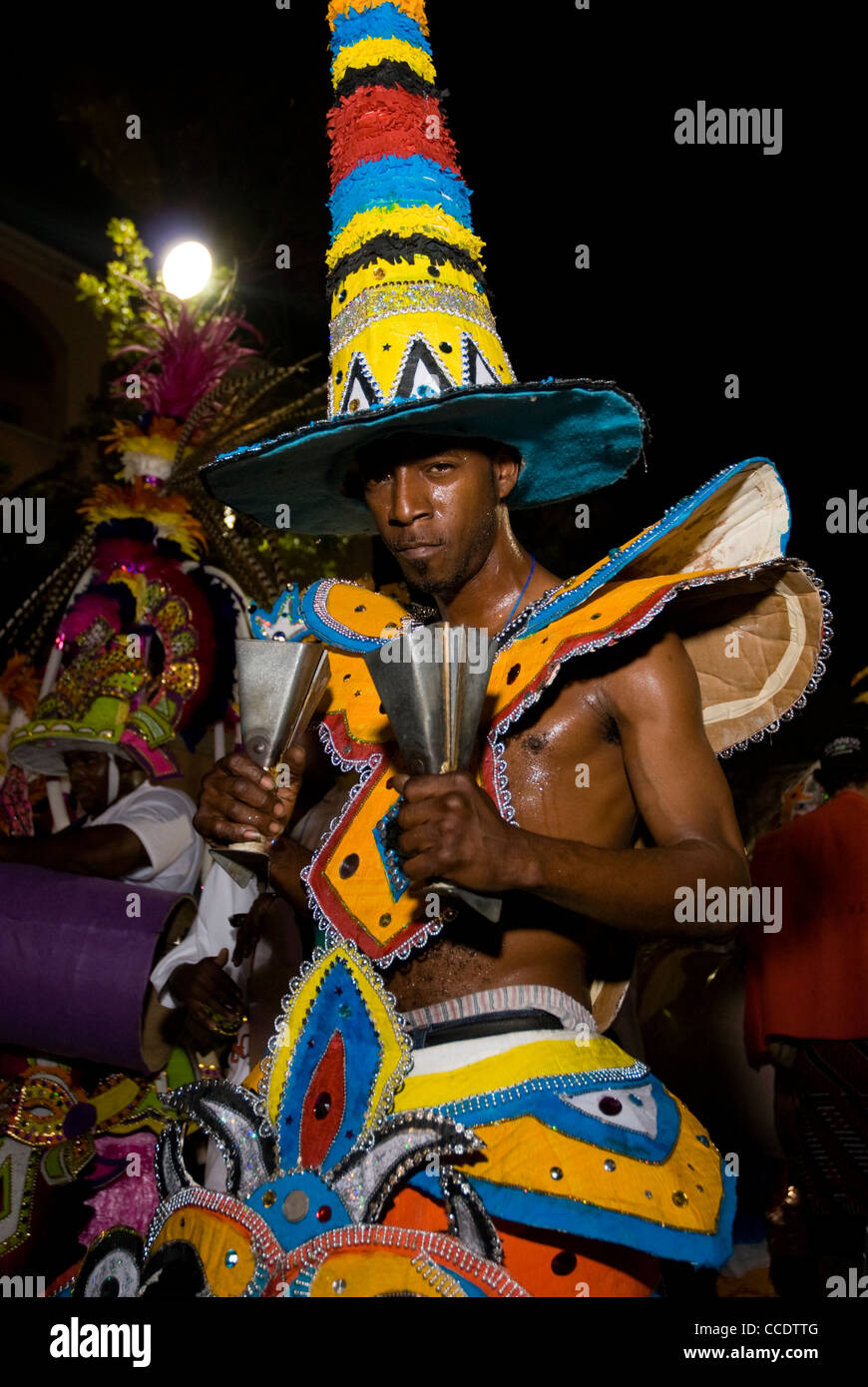 Junkanoo, Boxing Day Parade, Redland Soldiers, Nassau, Bahamas Stock Photo