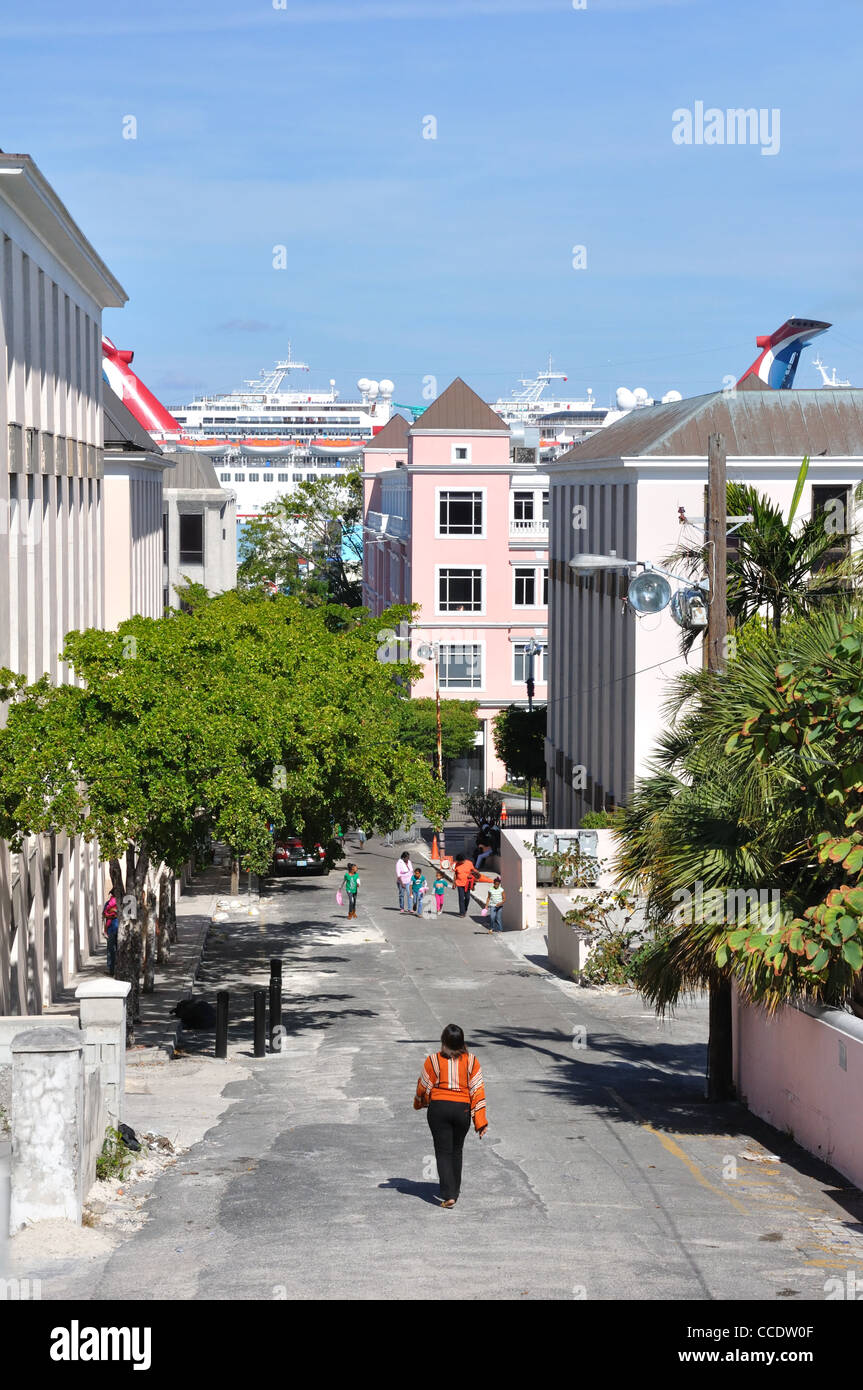 Street, Nassau, Bahamas Stock Photo Alamy