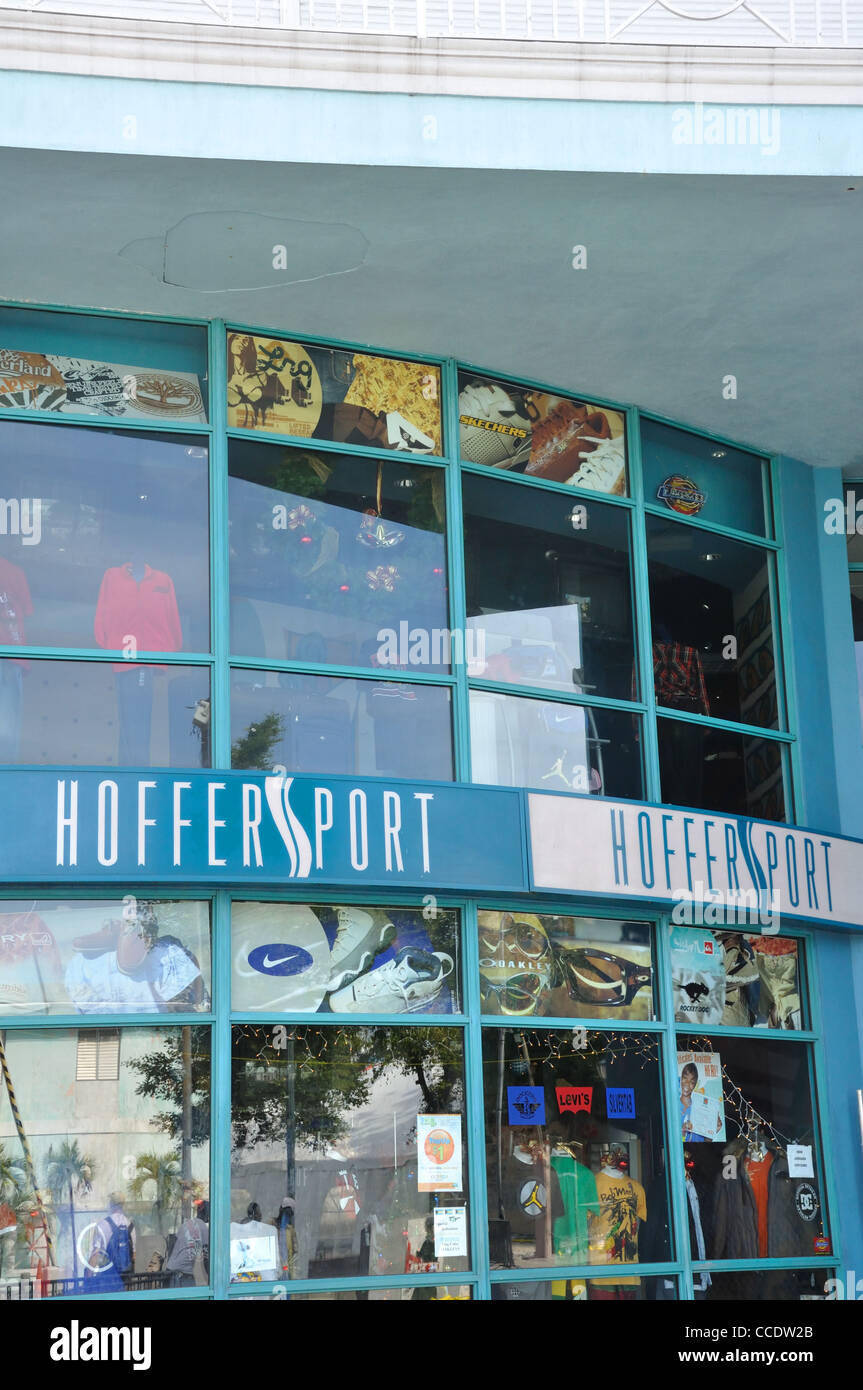 Hoffer Sport store, Nassau, Bahamas Stock Photo Alamy