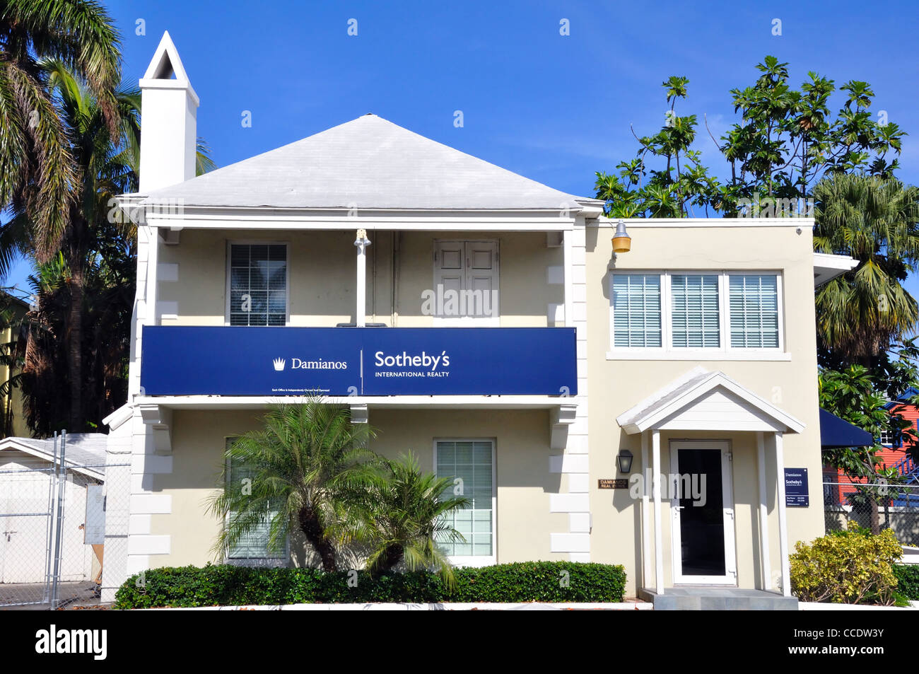 Sothebys real estate office, Nassau, Bahamas Stock Photo Alamy