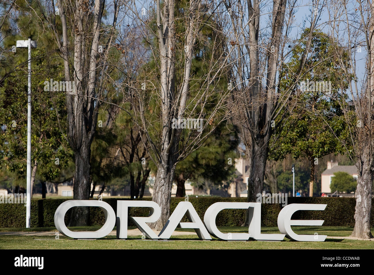 The headquarters of Oracle Stock Photo