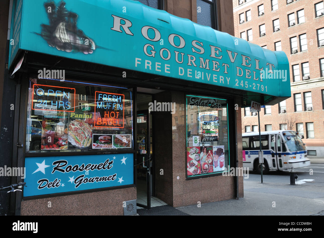 Roosevelt deli, New York, USA Stock Photo Alamy