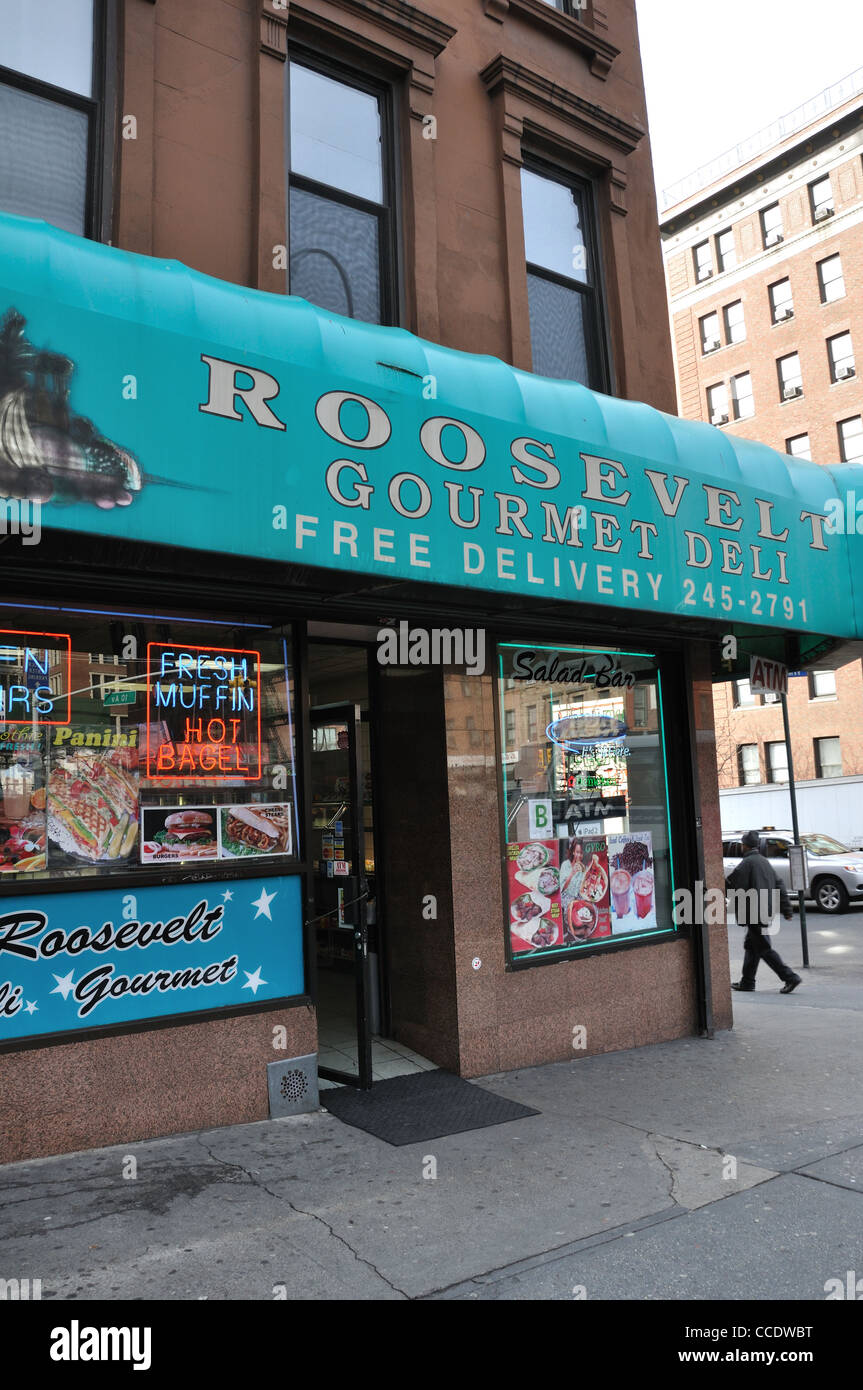 Roosevelt deli, New York, USA Stock Photo Alamy