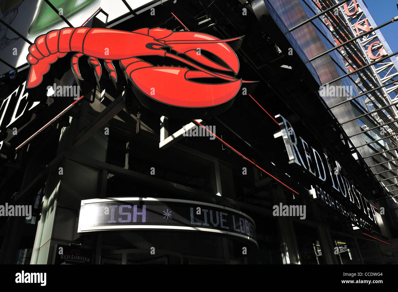 Red Lobster restaurant, New York, USA Stock Photo Alamy