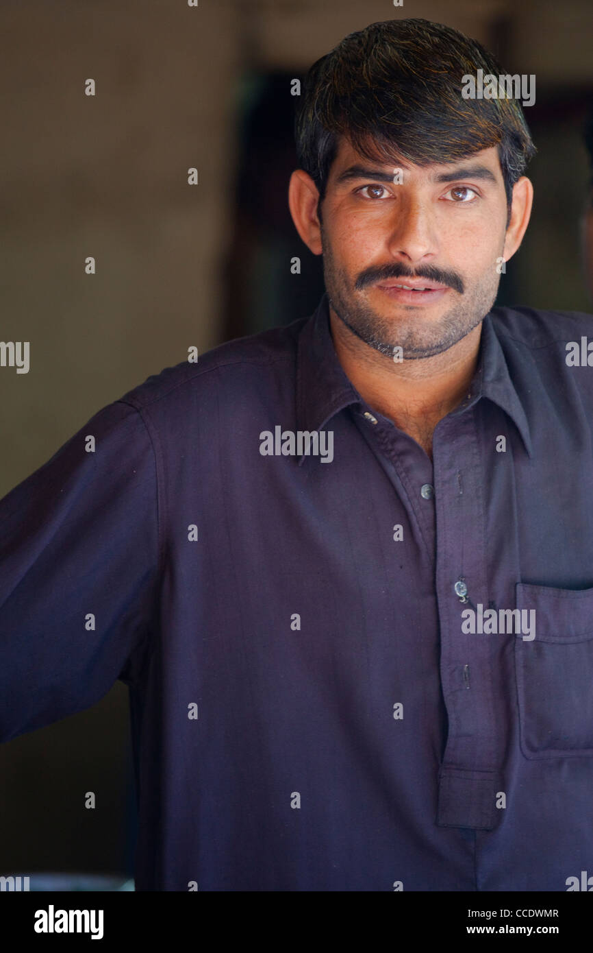 Pakistani man, Murree, Punjab Province, Pakistan Stock Photo