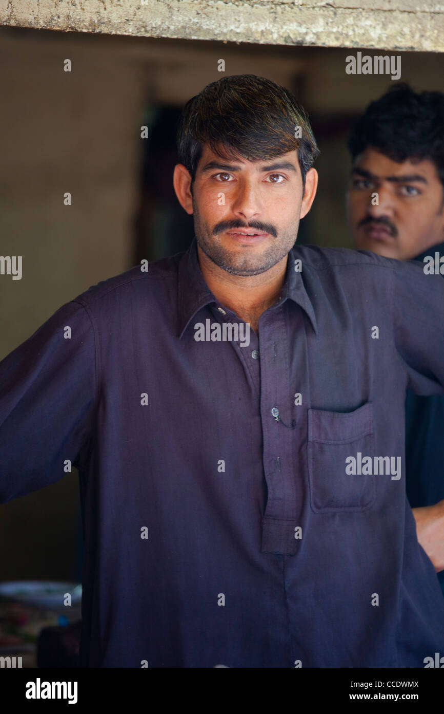 Pakistani man, Murree, Punjab Province, Pakistan Stock Photo