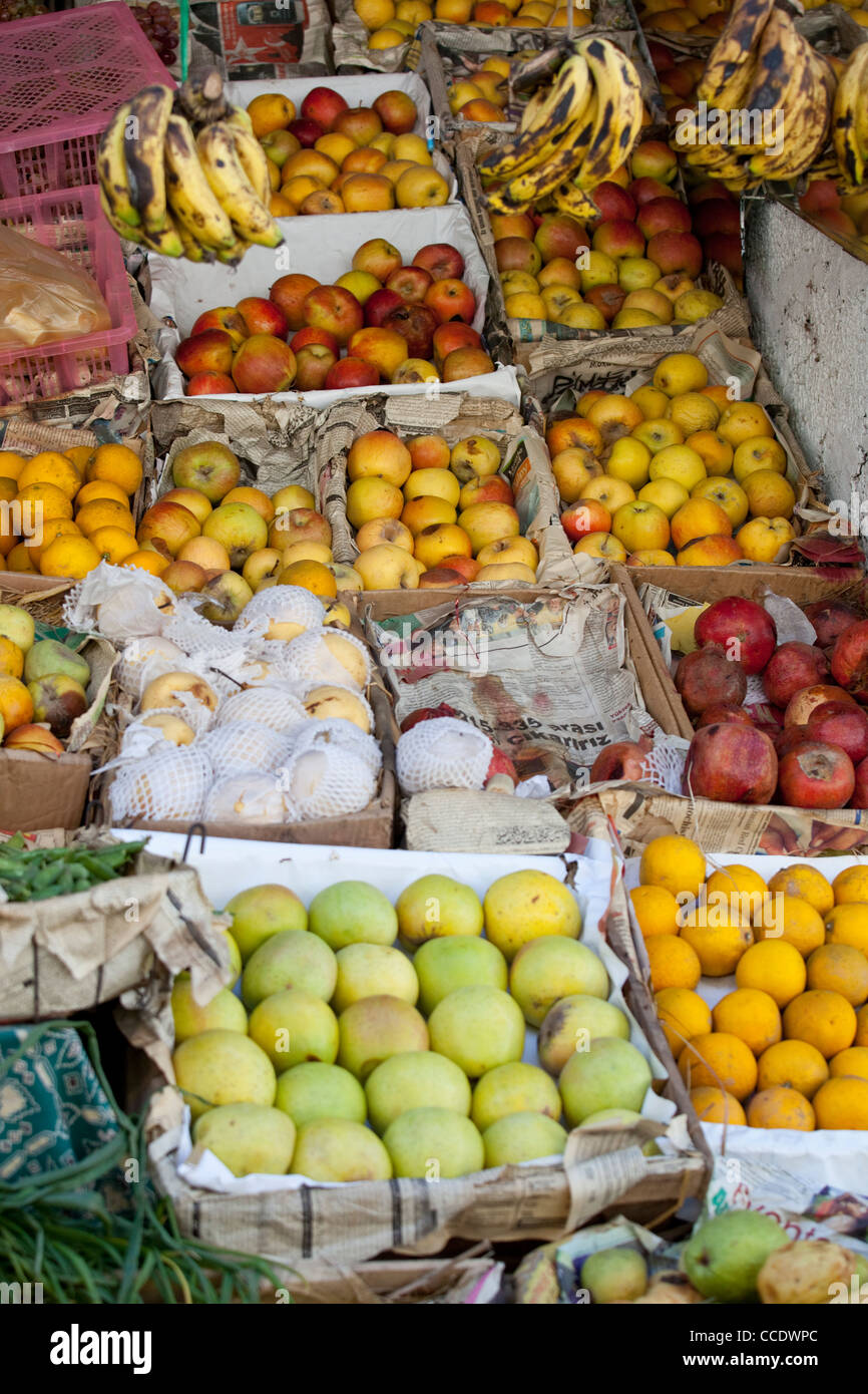 Fruit stand, Murree, Punjab Province, Pakistan Stock Photo Alamy