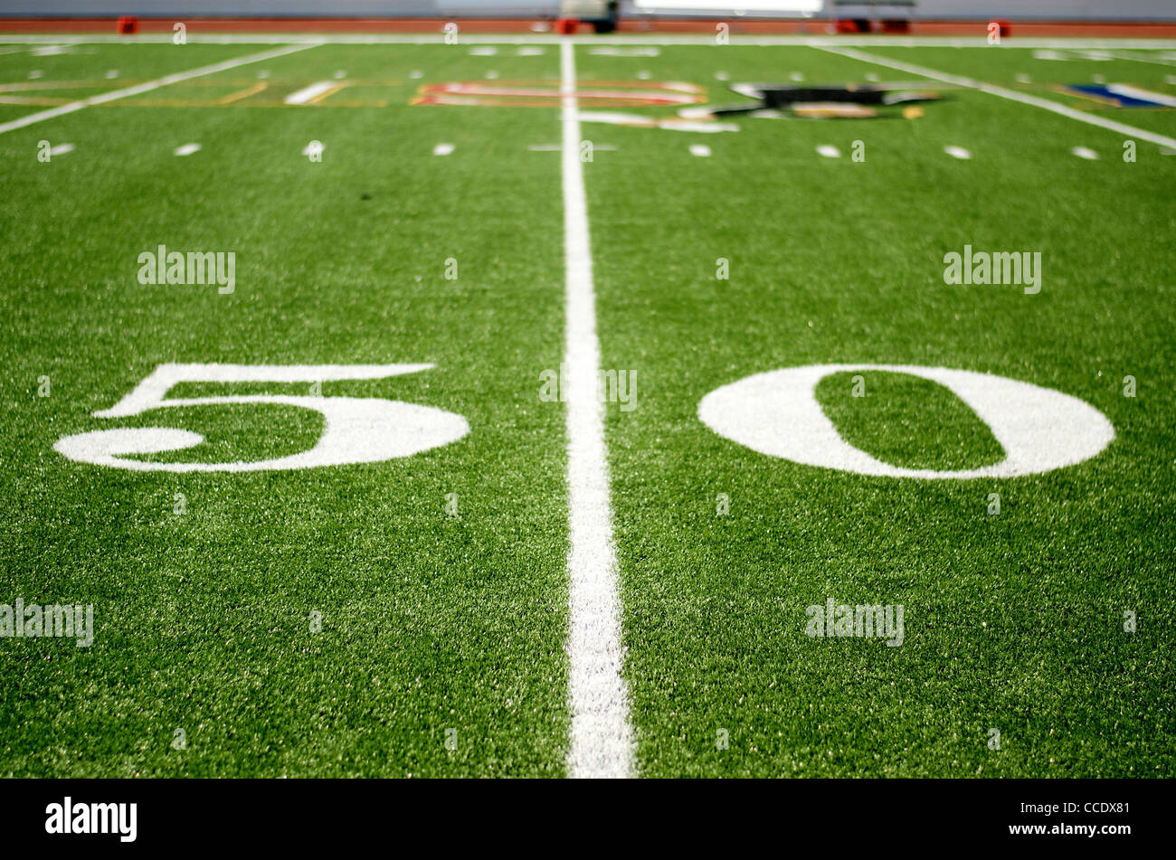 50 yard line football field hires stock photography and images Alamy