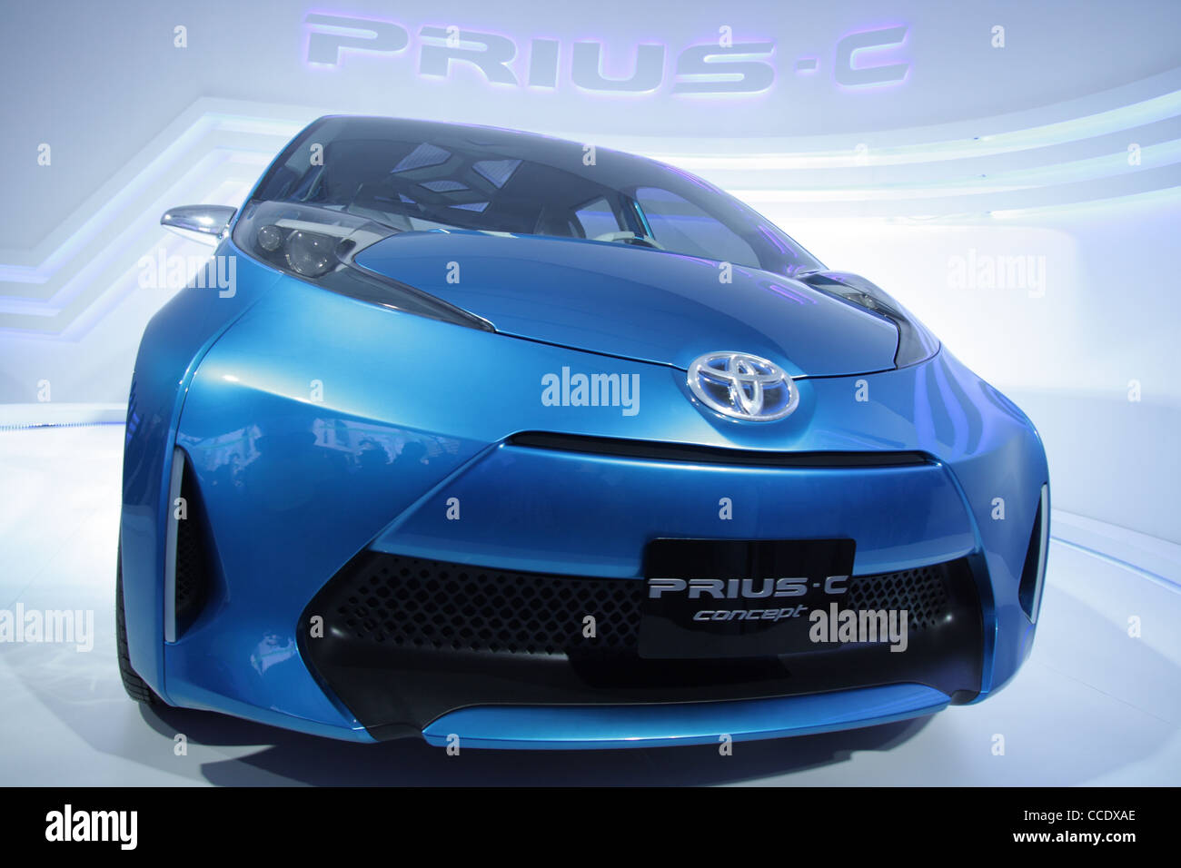 Toyota Prius C Stock Photo