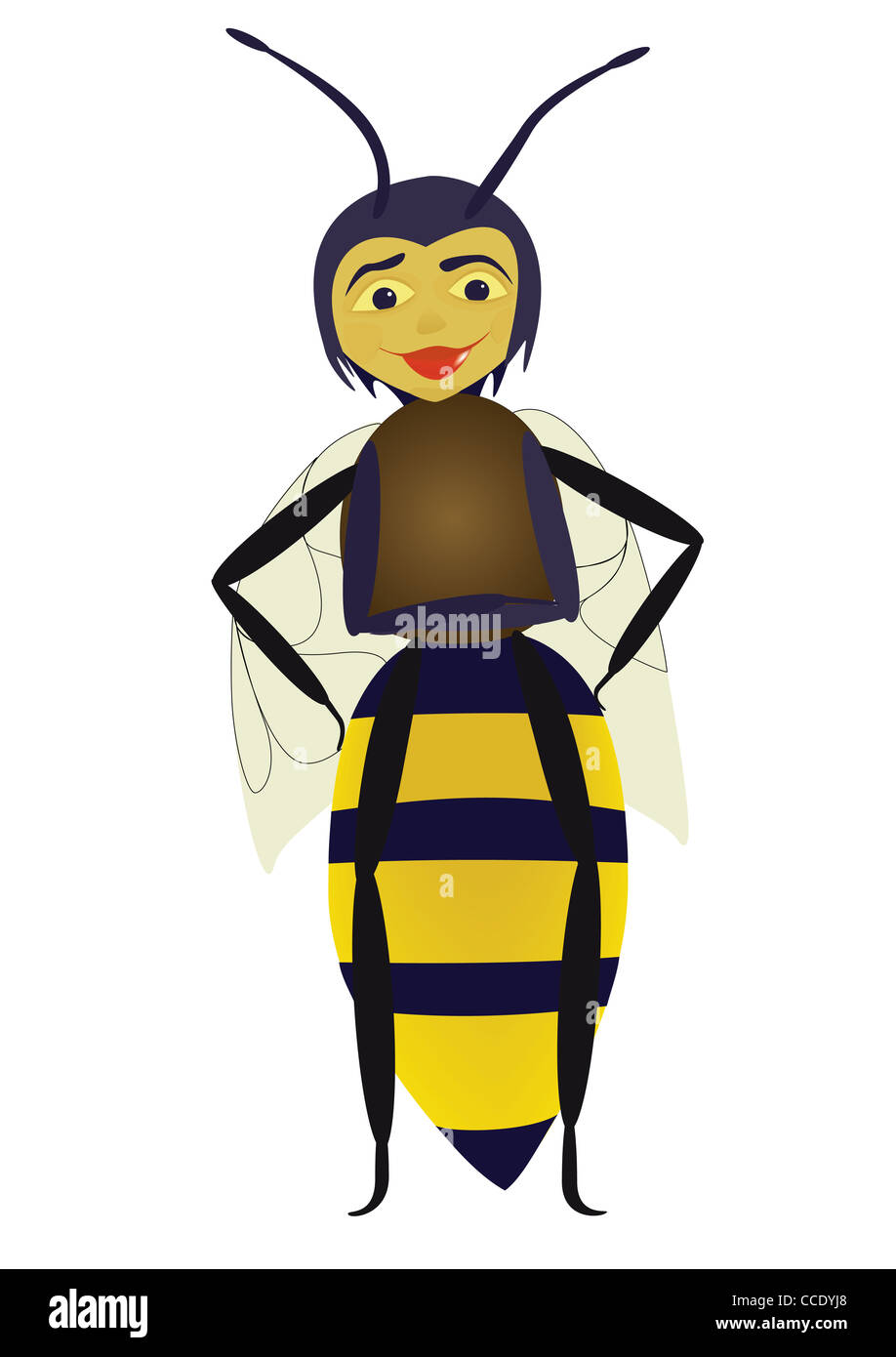 Animated bee hi-res stock photography and images - Alamy