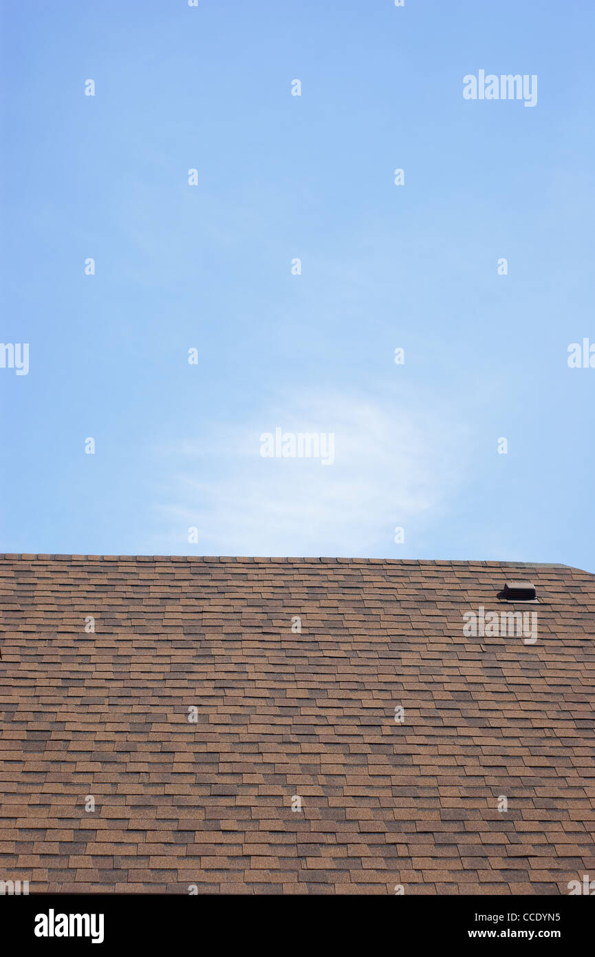Roof and the blue sky Stock Photo - Alamy