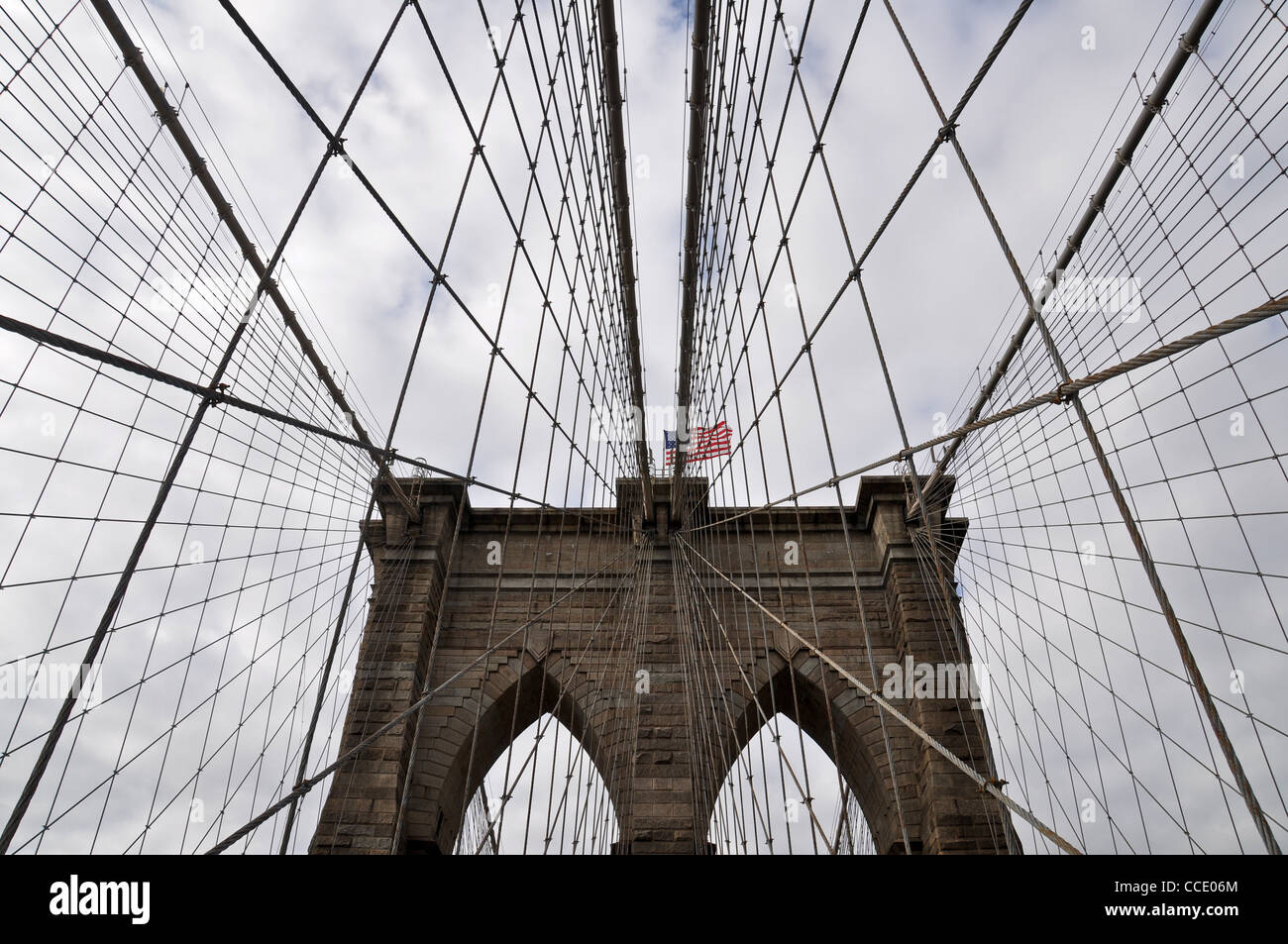 Brooklyn Bridge, New York City, USA Stock Photo