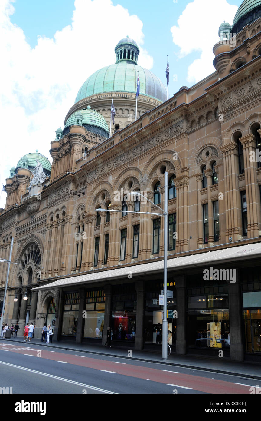 The Queen Victoria Building is a shopping centre in Street